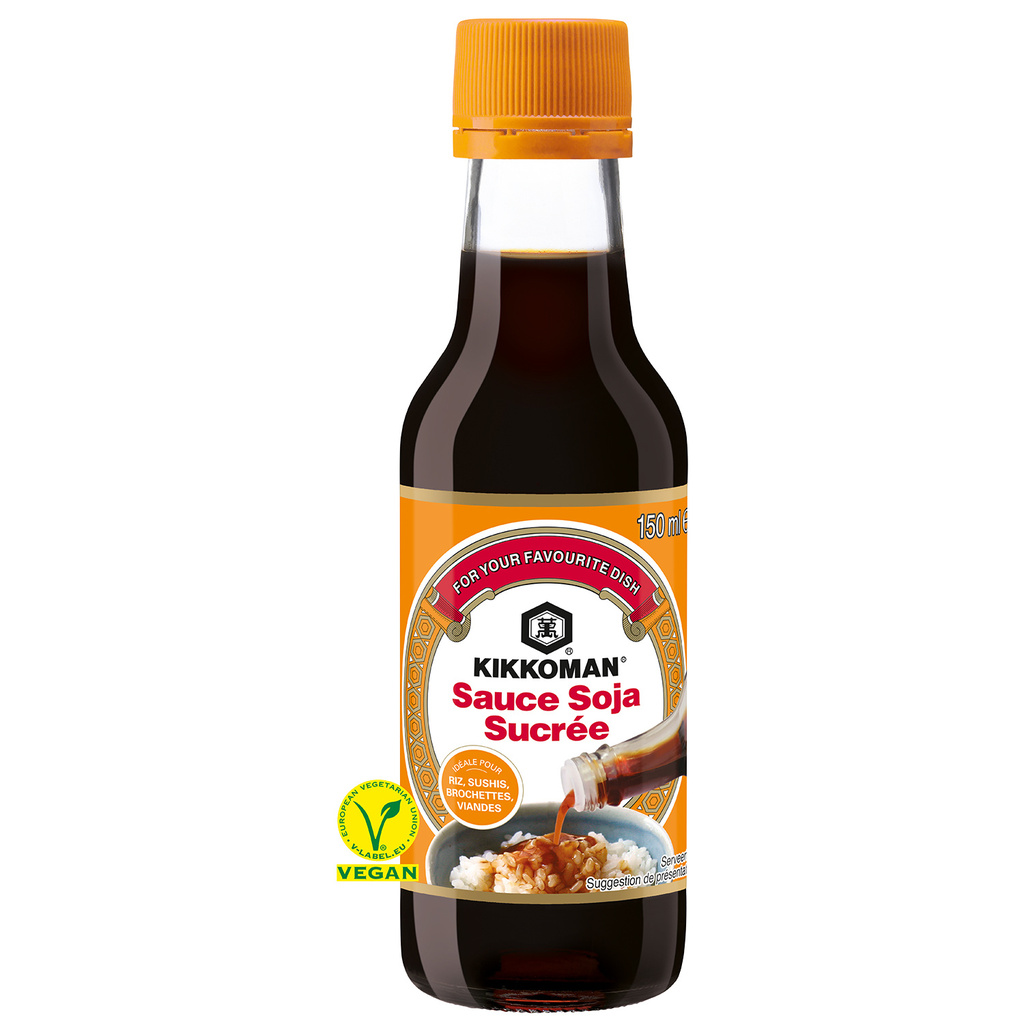 Kikkoman Sweet Soy Sauce 6x150ml