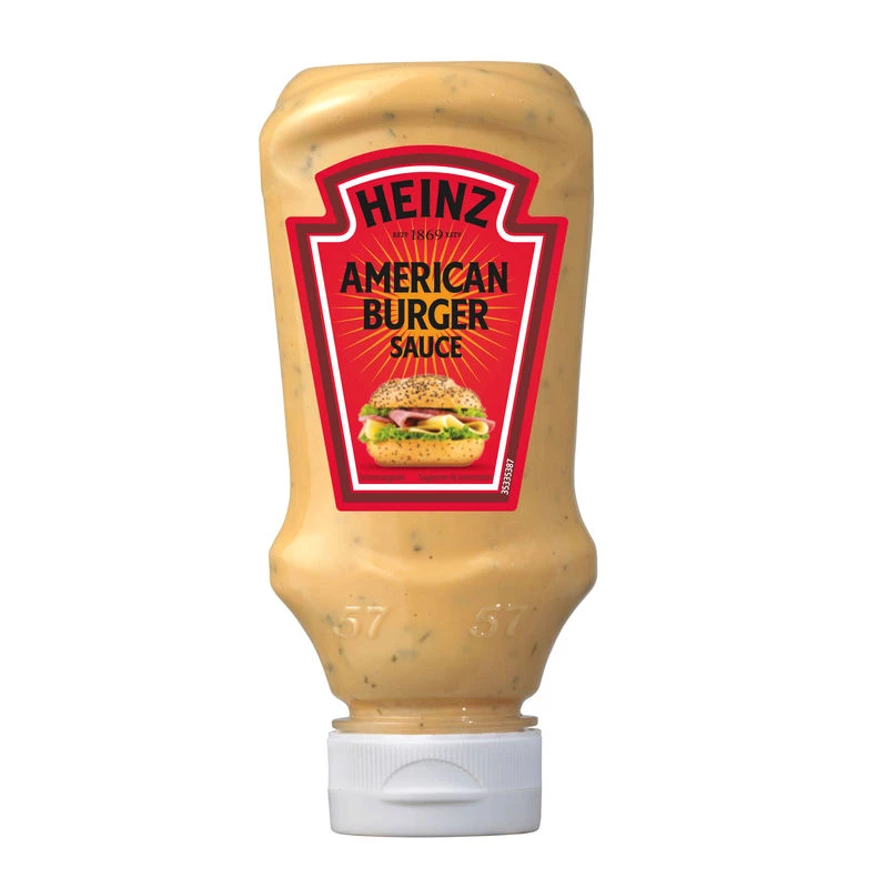 Salsa Hamburguesa Americana, 225g - HEINZ