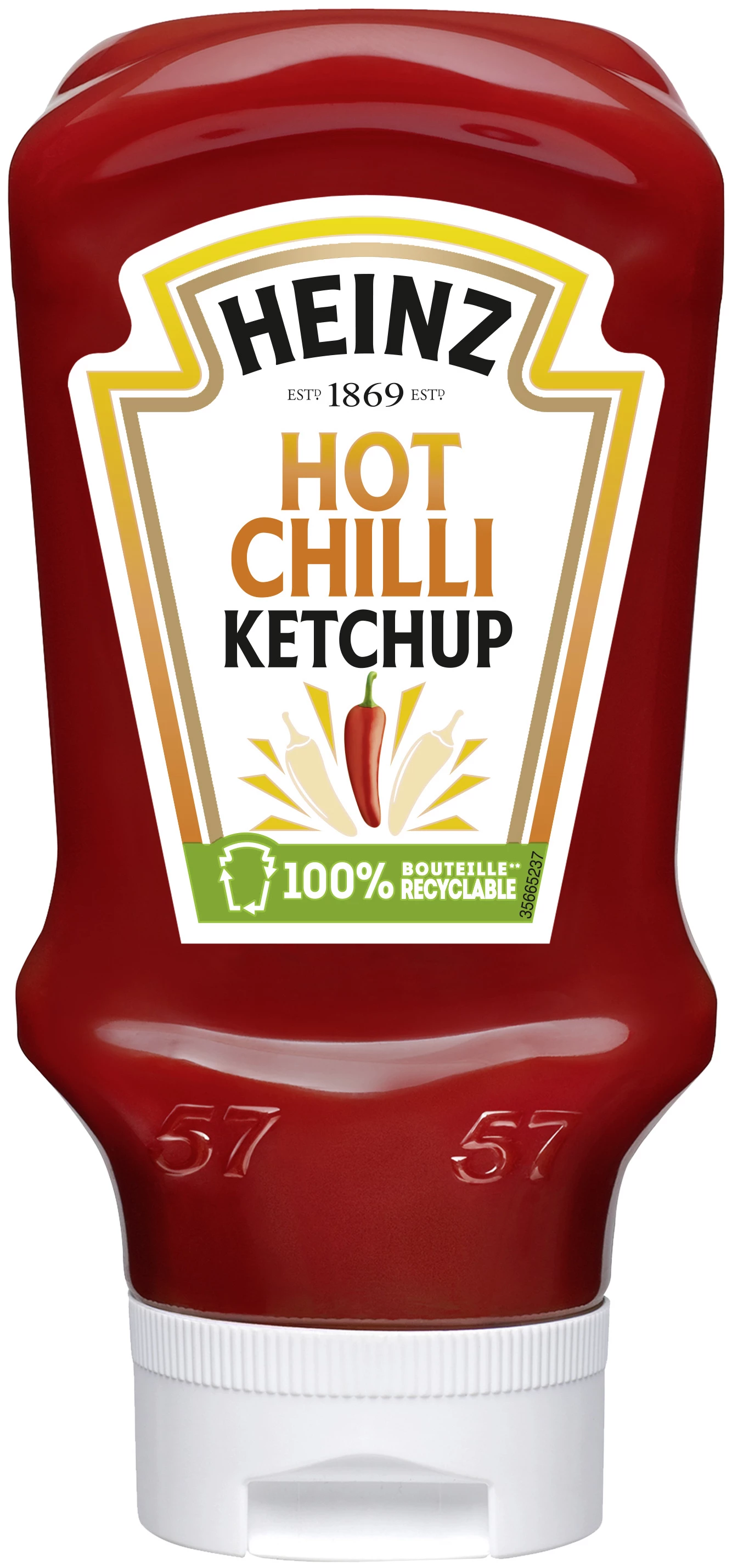 Ketchup de pimenta picante, 400ml - HEINZ
