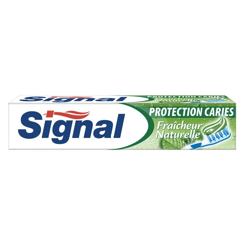 Dentifrice Protection Caries Fraîcheur Naturelle 75ml -signal