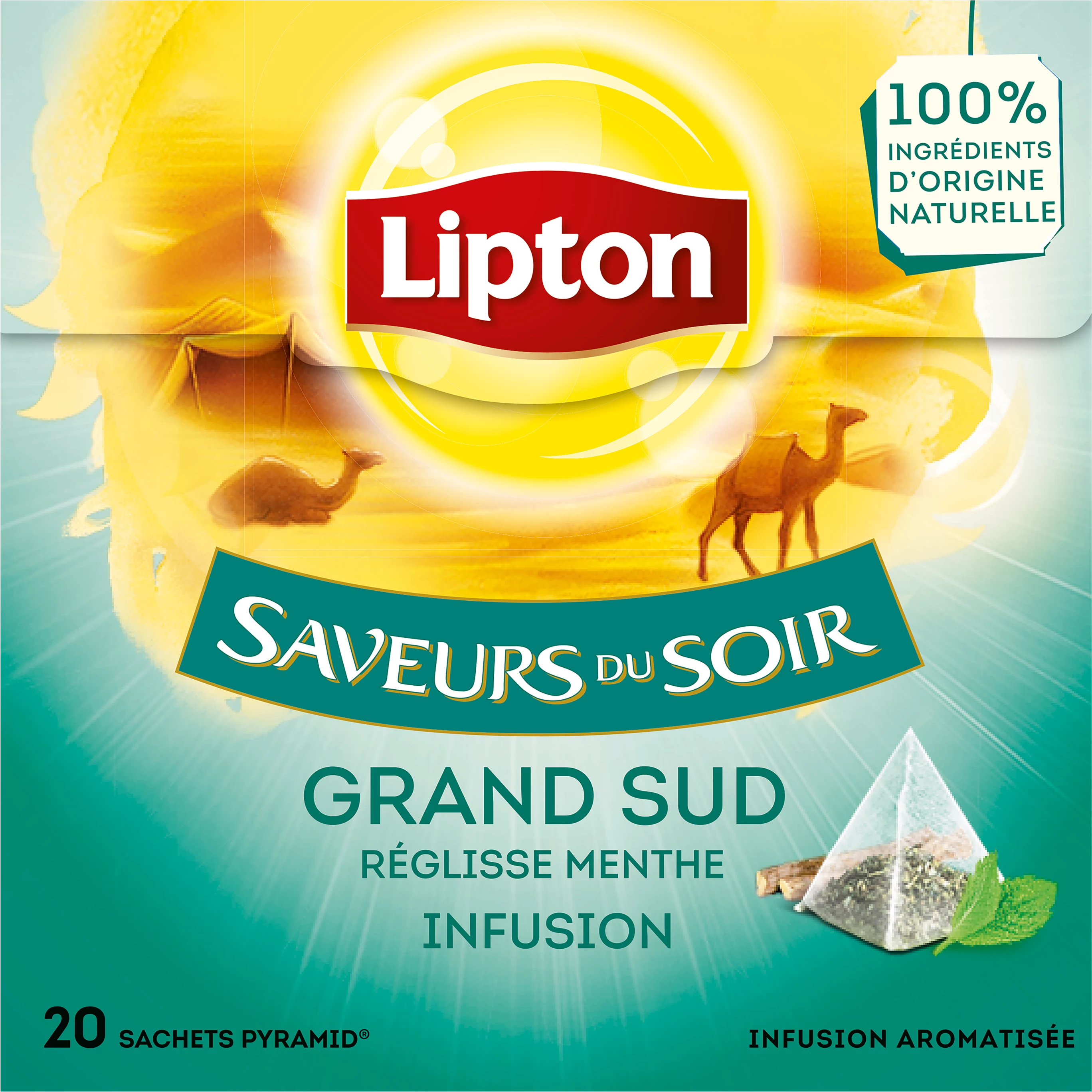 Infuso Liquirizia Menta Gusti Sera 42g - LIPTON