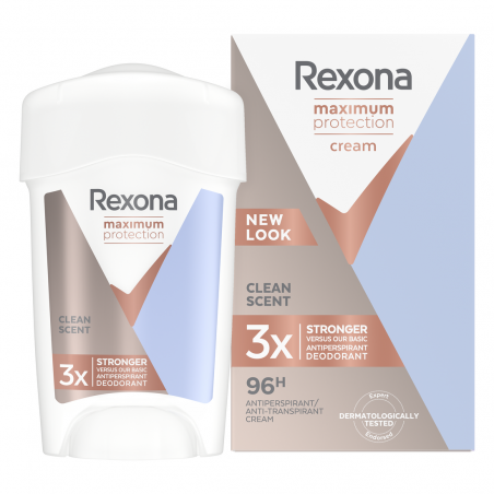 Clean Scent 止汗女士除臭剂 45 毫升 - Rexona