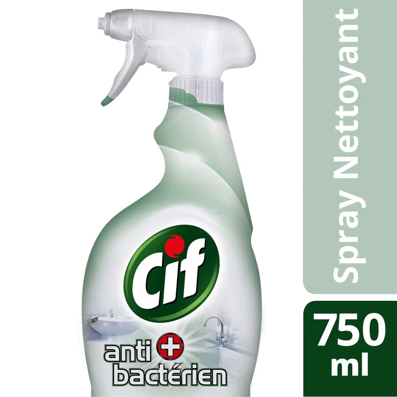 Antibacterial Multi-Purpose Household Cleaner Without Bleach 750ml - Cif