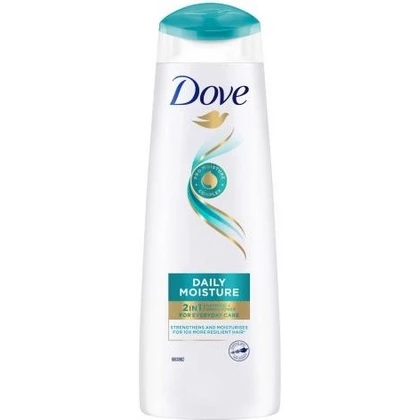 Shampoo de hidratação diária 2 em 1 250 ml - Dove