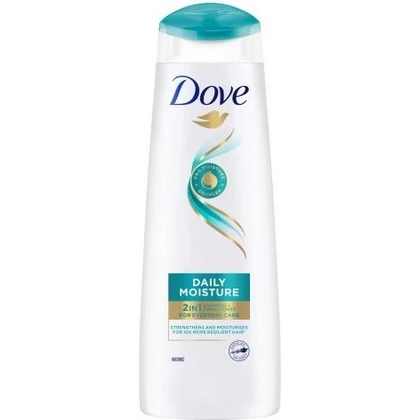 شامبو 2 في 1 للترطيب اليومي 250 مل - Dove