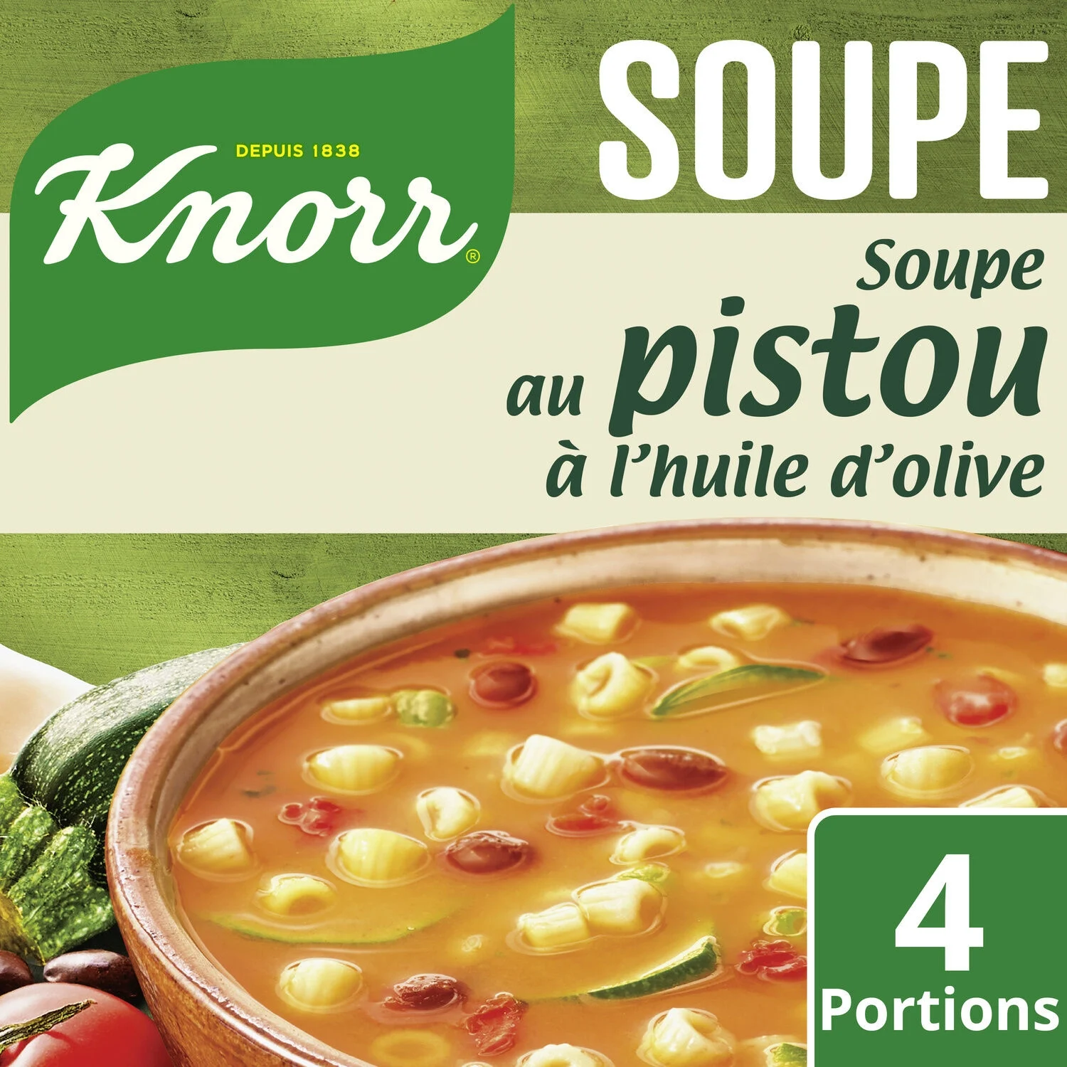 Dehydrated Soup With Pistou And Olive Oil 80g - Knorr