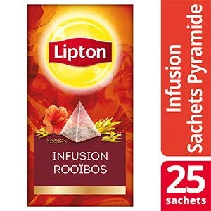 Lipton Exclusive Selection Infusion African Rooibos 25 Sachets Pyramides