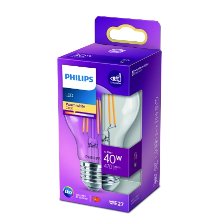 Led Clas Std 40w A60 E27 Ww B1