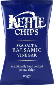 Chips Meersalz-Balsamico-Essig, 130 g x10 - KETTLE