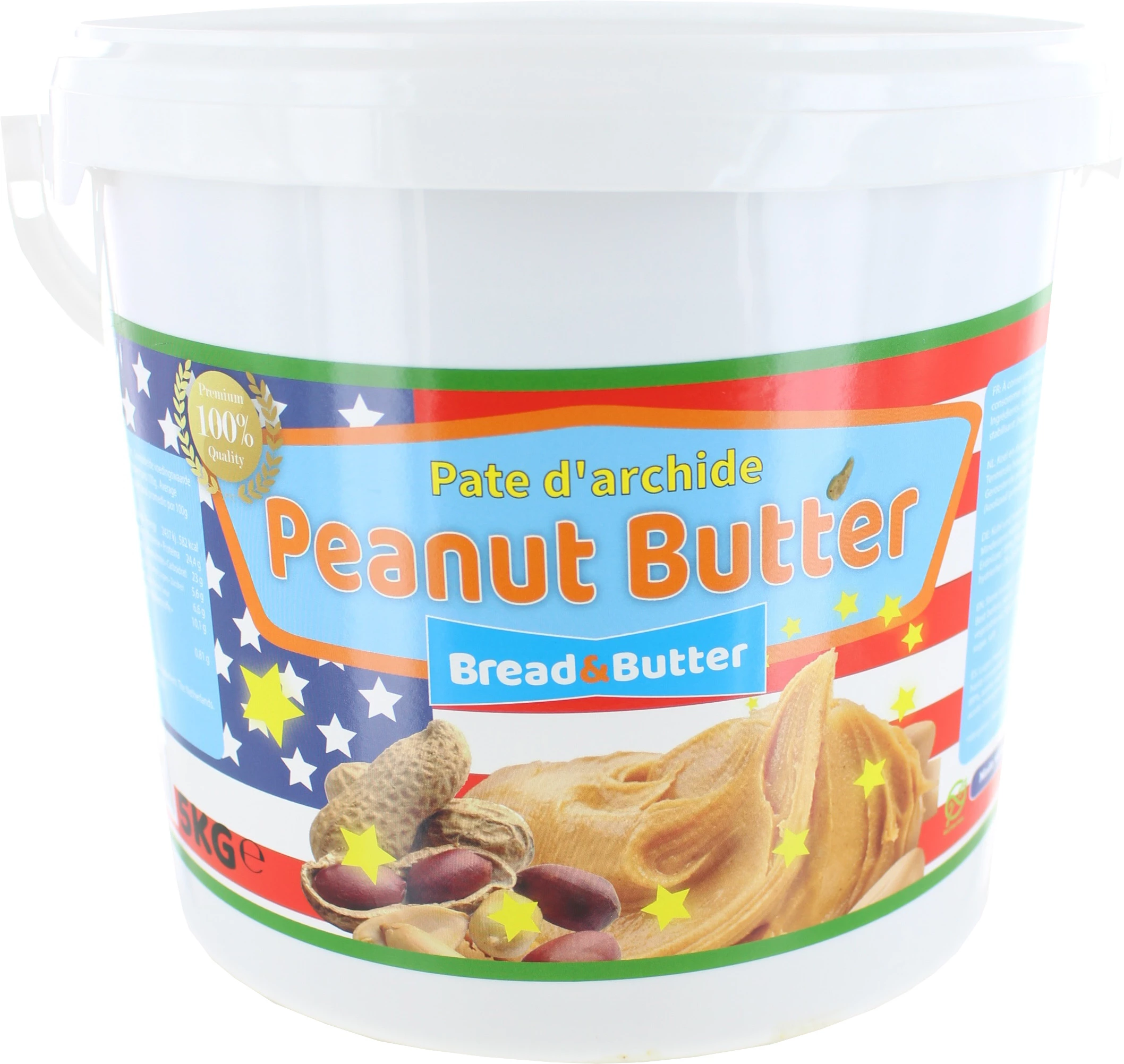 Peanut Butter 1 x 5 kg - Bread & Butter