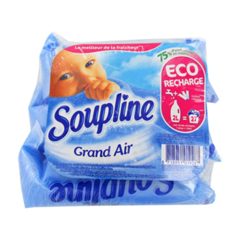 Adoucissant grand air 3x200ml - SOUPLINE