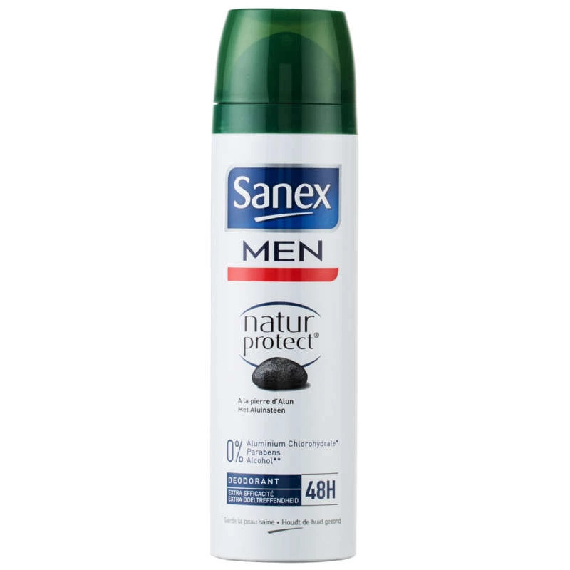 डिओडोरेंट स्प्रे मेन नेचर प्रोटेक्ट इनविजिबल - SANEX