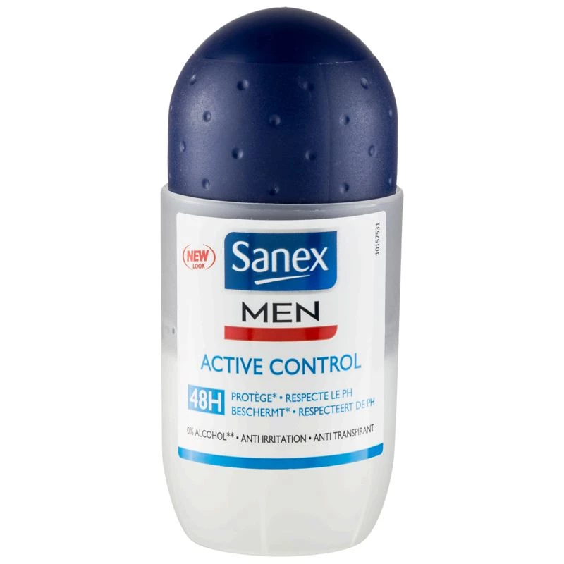Desodorante roll-on MEN Active Control 50ml - SANEX