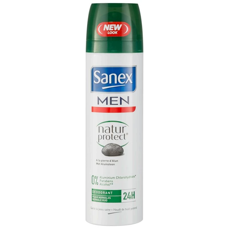 Déodorant MEN natur protect peaux normale 200ml - SANEX