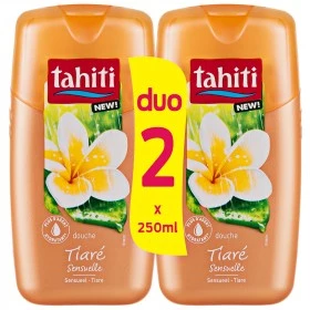 Gel douche tiaré sensuelle 2x250ml - TAHITI