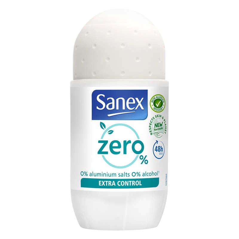 Desodorante roll-on extra controle 50ml - SANEX