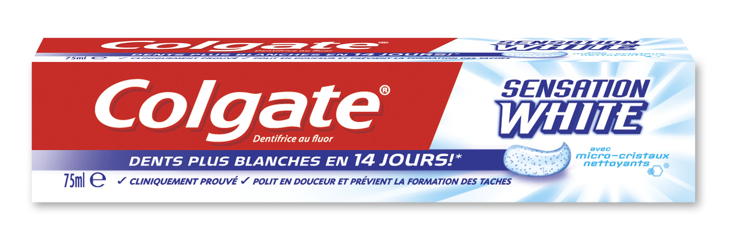Pasta de dentes White Sense 75m