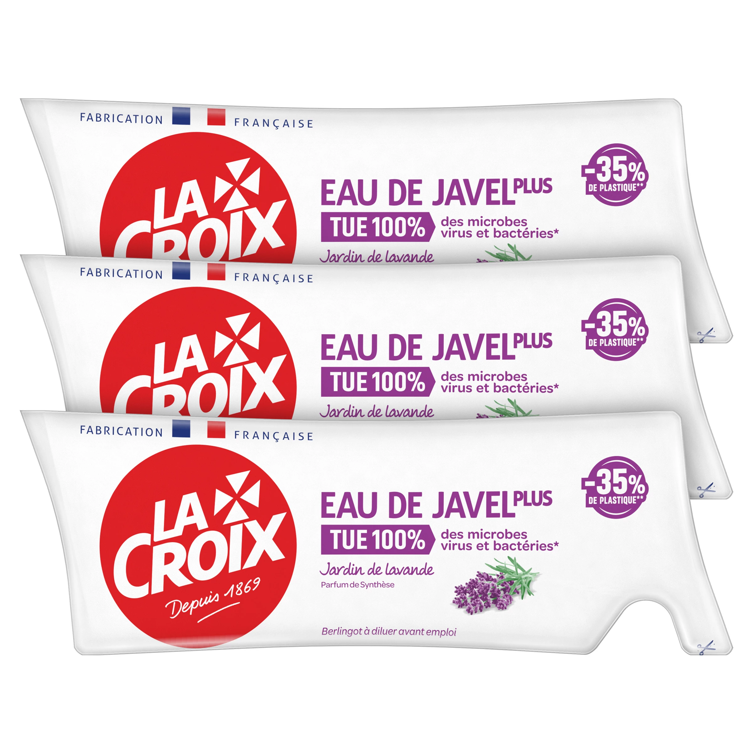 Lavender Garden of Lavender Garden 3x250ml - La Croix