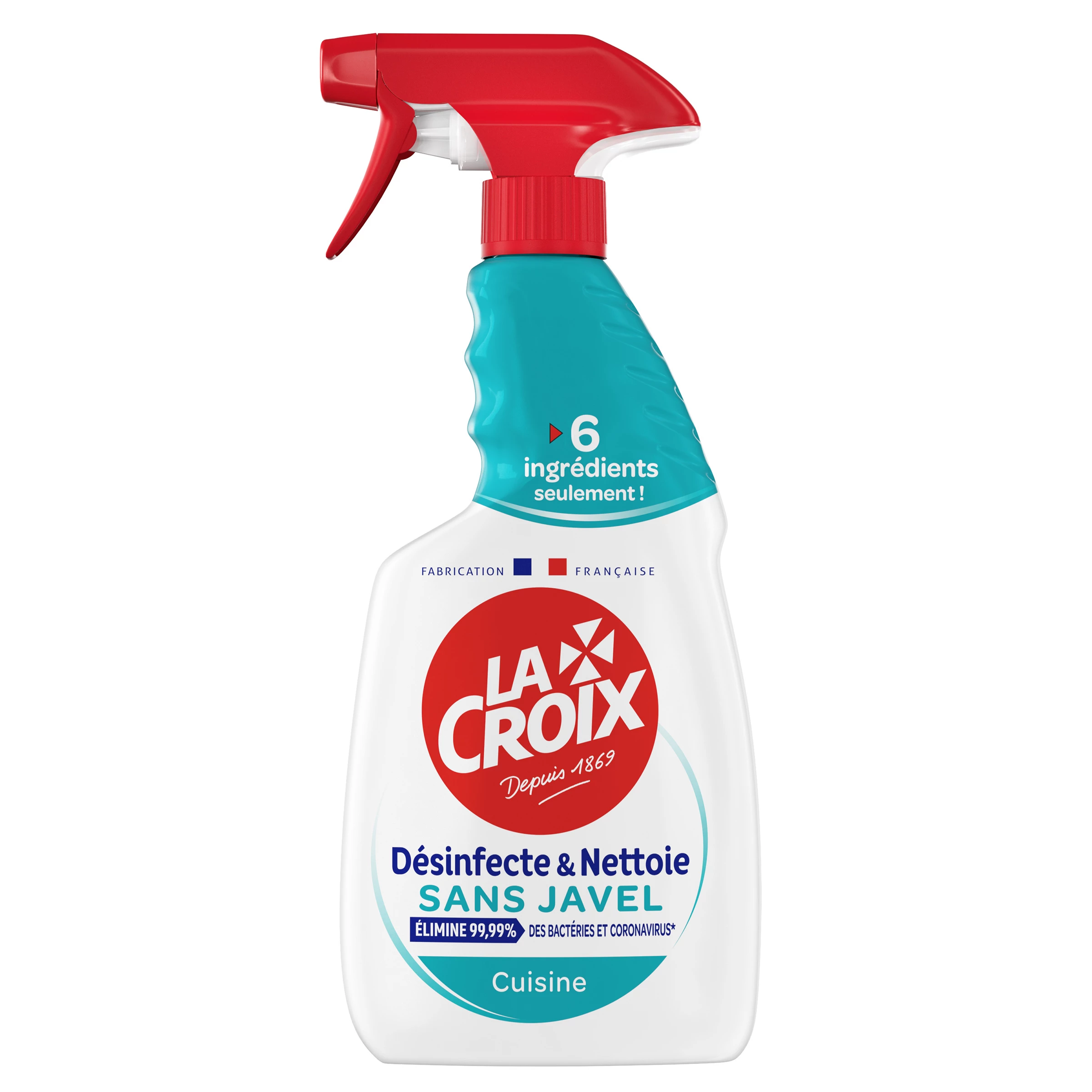 Household Cleaner Kitchen Disinfectant Without Bleach 500ml - La Croix