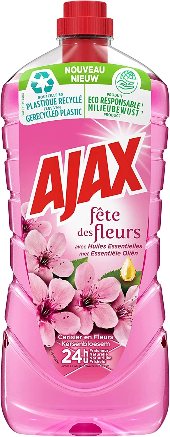 Nettoyant Ménager Sol & Multi-Usage Cerisier En Fleur - AJAX