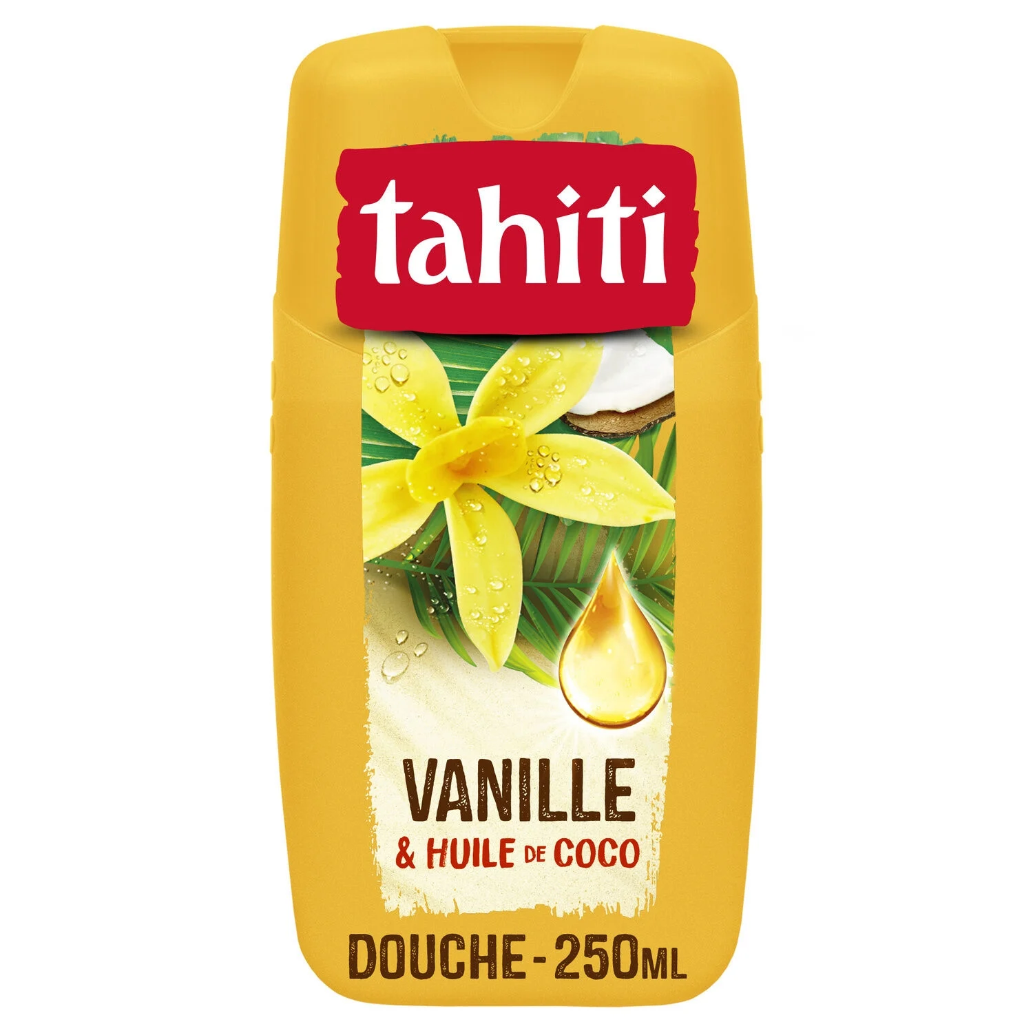 Vanilla & Coconut Oil Moisturizing Shower Gel 250ml - TAHITI