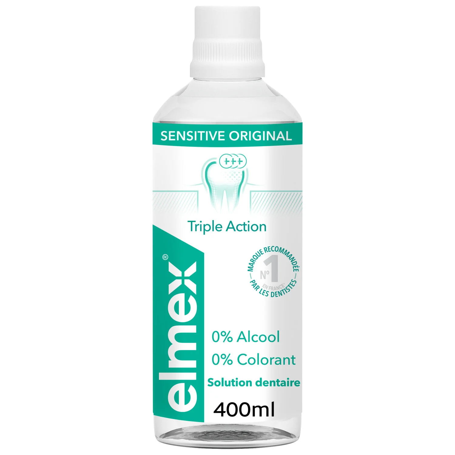 Mouthwash Sensitive Dental Solution Sensitive Teeth 400ml - Elmex
