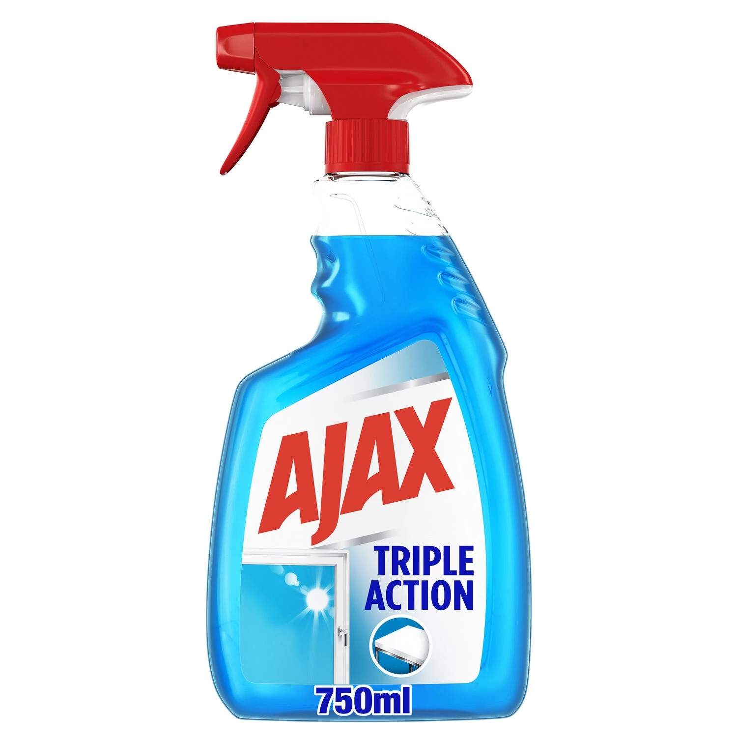 3n1 750ml window household cleaner - Ajax