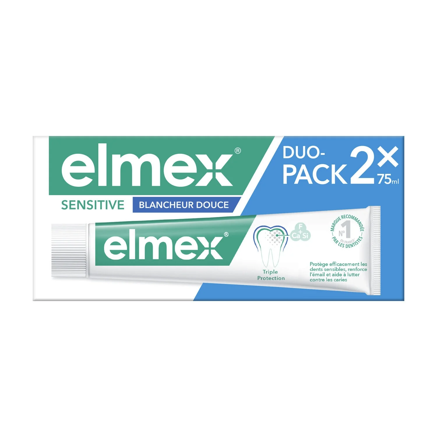 Elm Dent Sens Bl 2x75ml