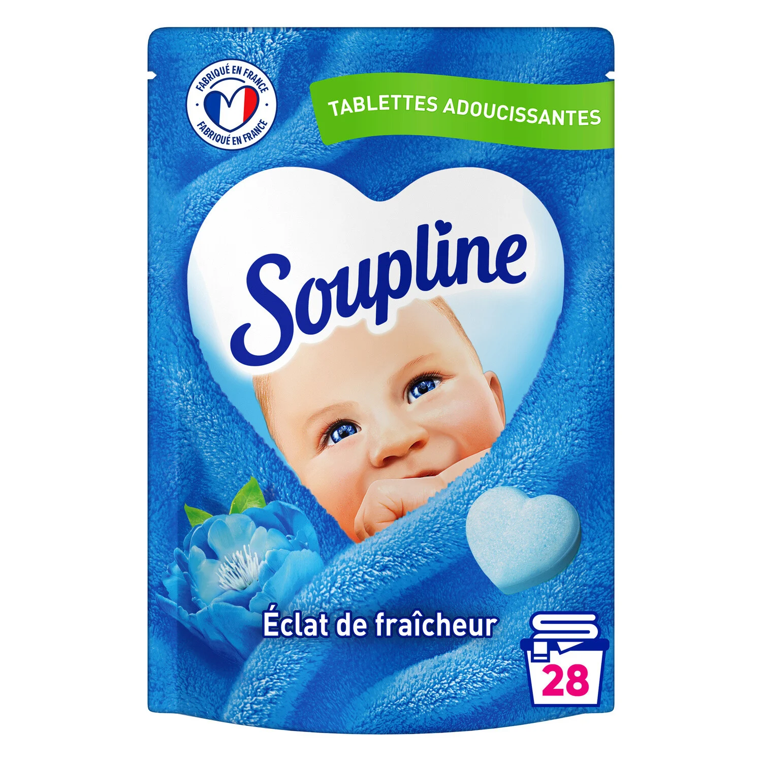 Soupline Fresh Hearts 28pc