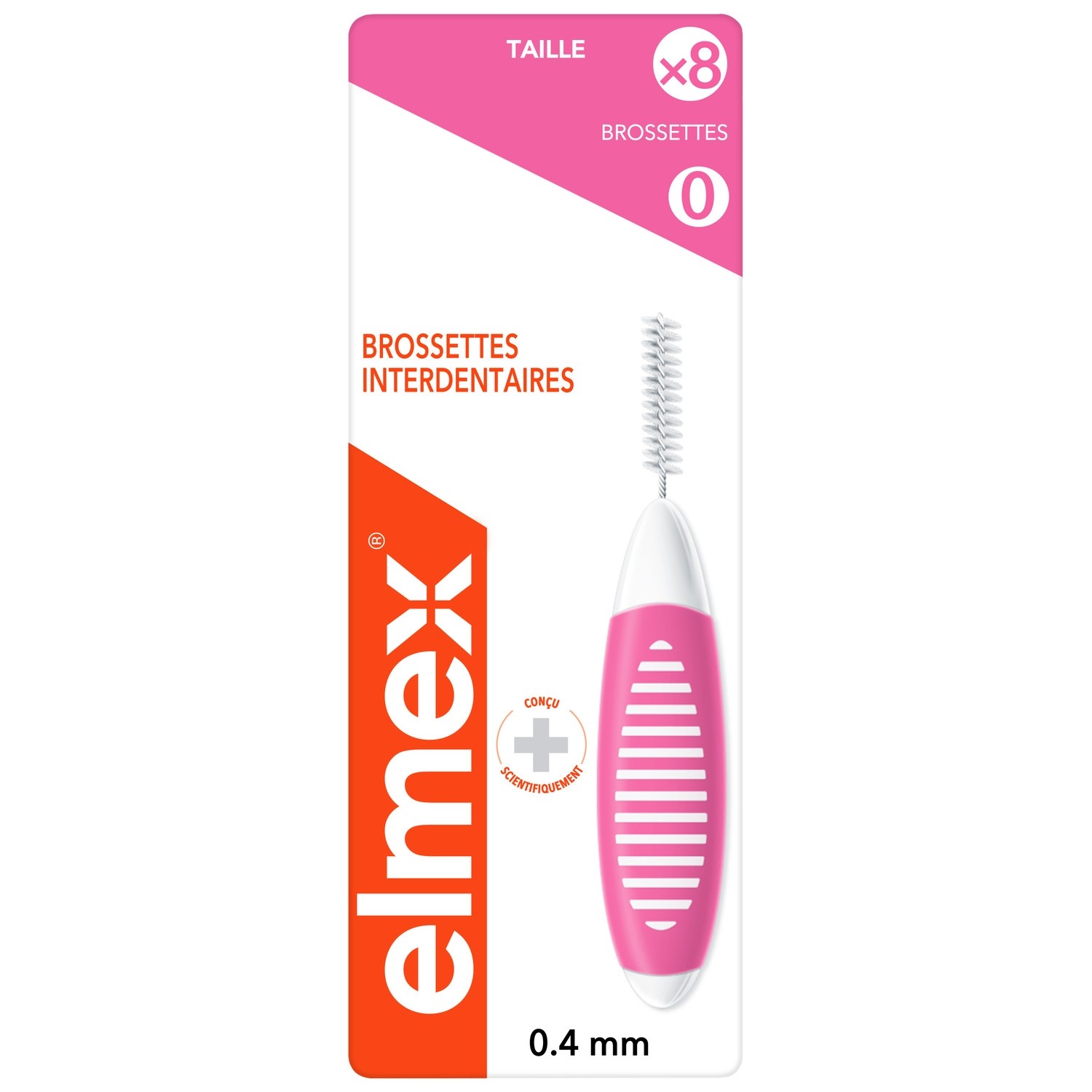 Brossettes interdentaires 0,6 mm x8 - ELMEX