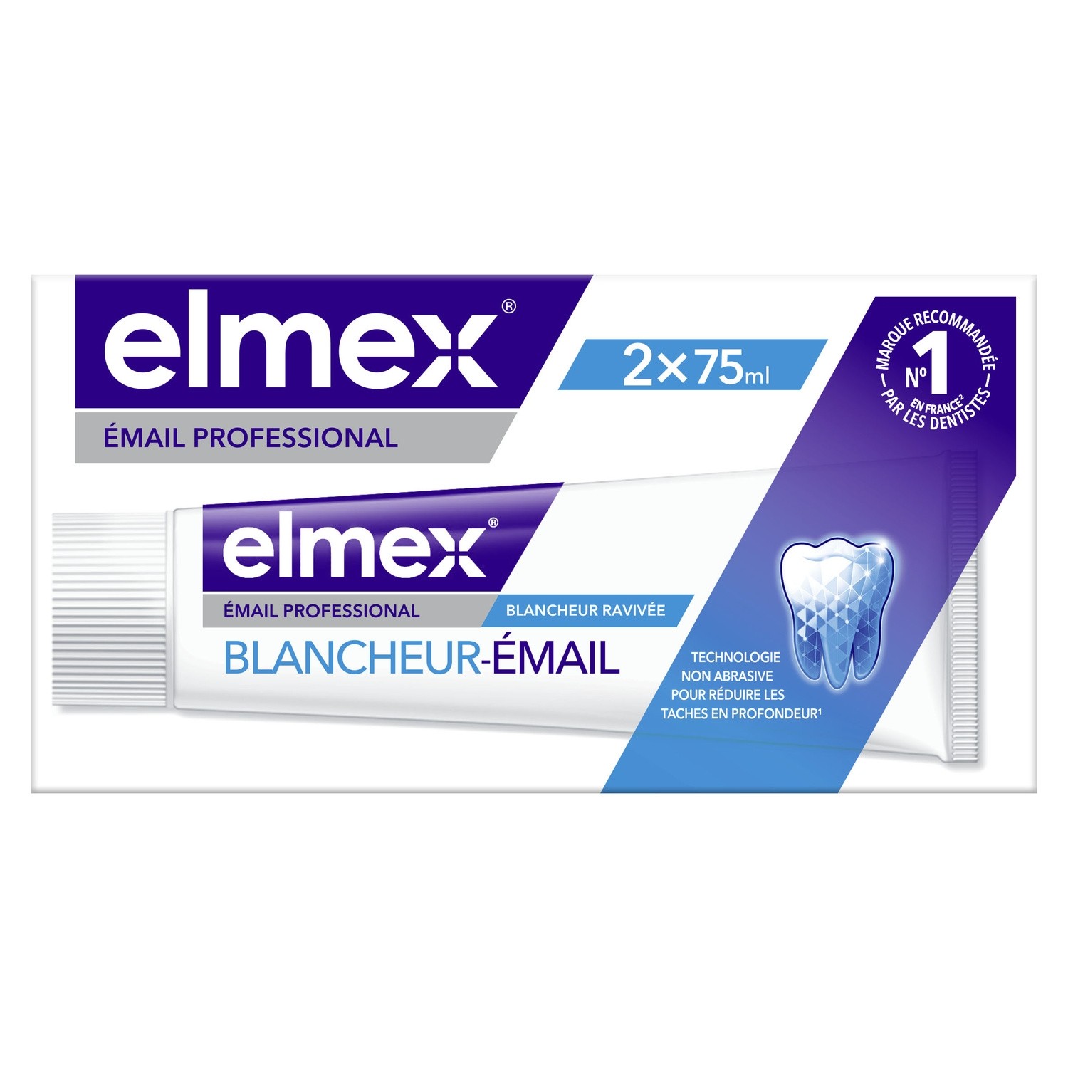 ELMEX EMAIL PROFESIONAL BLANQUEZ DUO Pasta de Dientes - COLGATE GABA