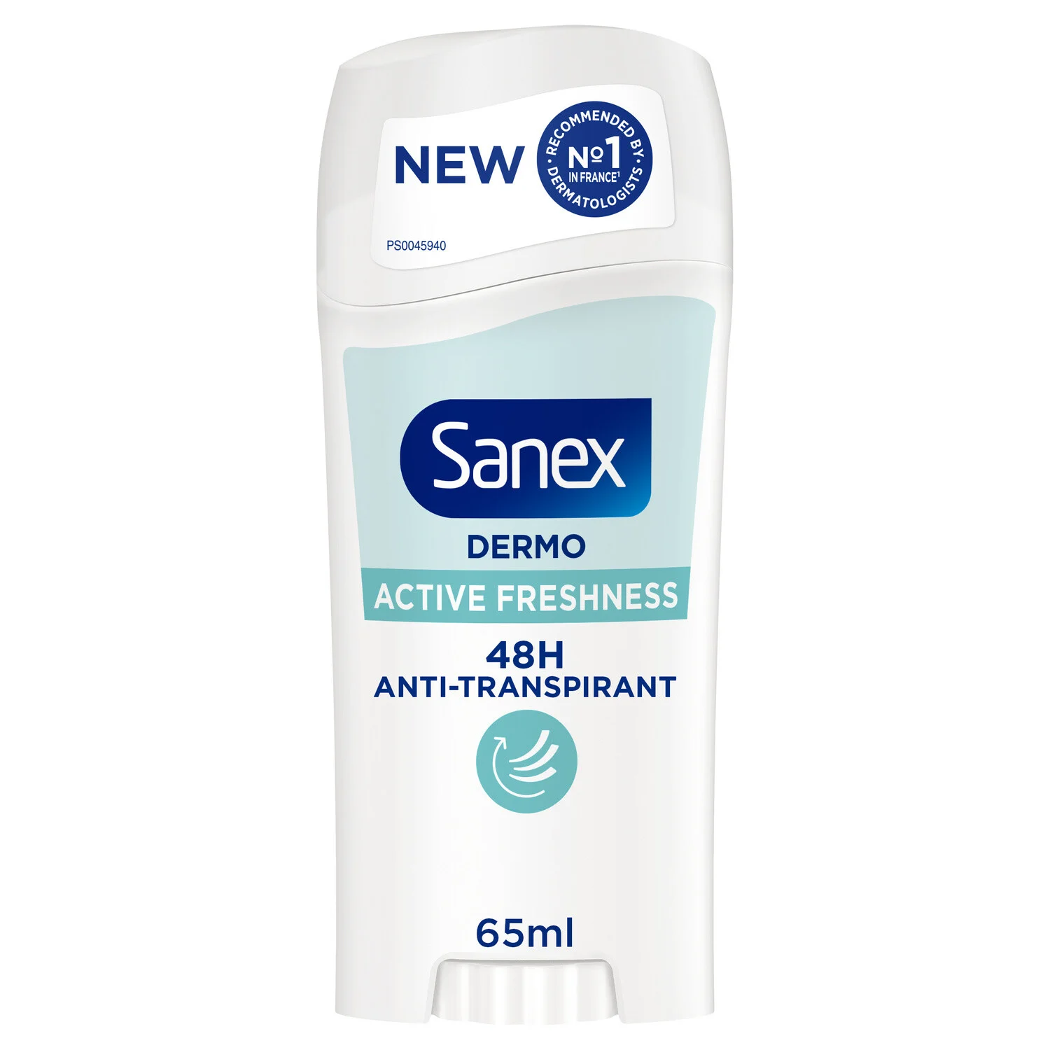 Déodorant Protection Anti-traces Invisible Dermo 65ml - Sanex