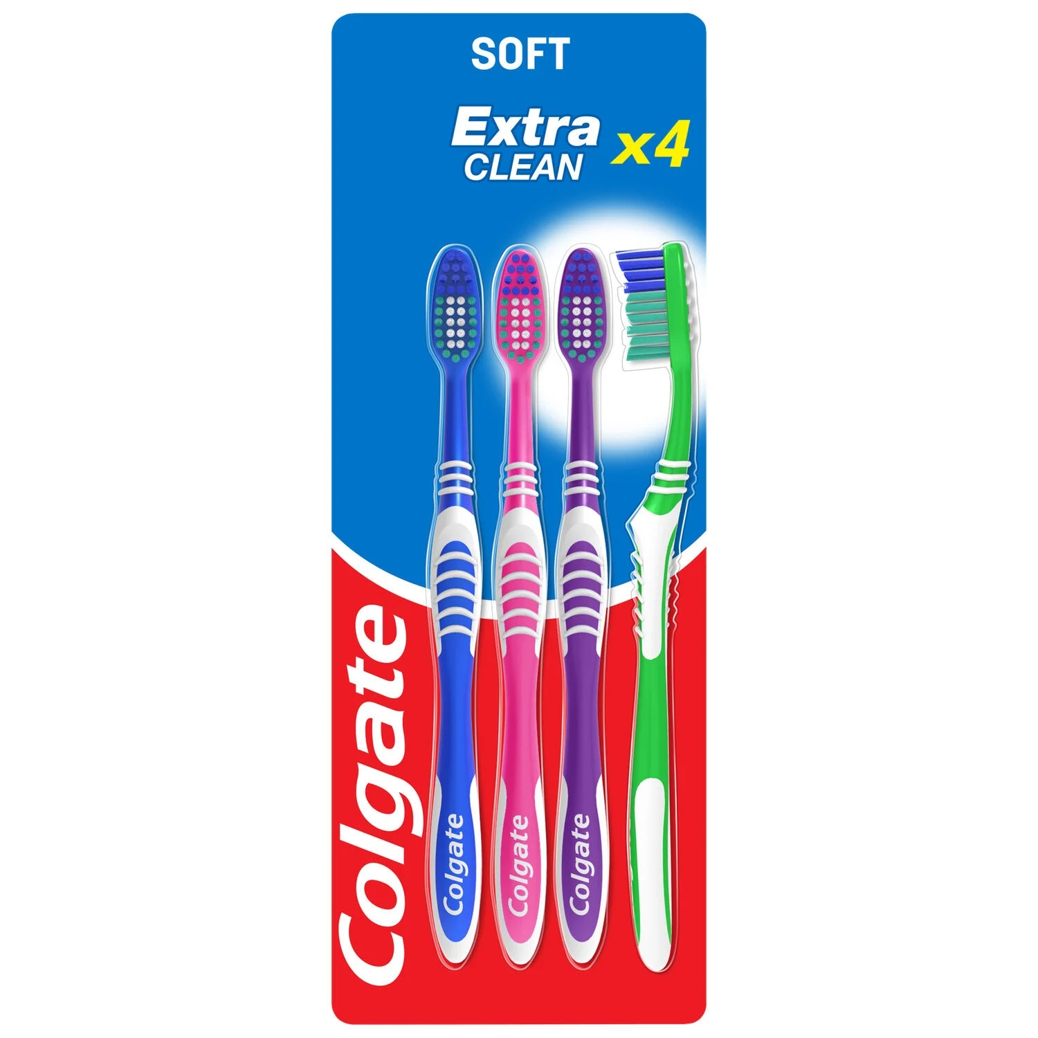 Extra Clean Toothbrush 25% Recycled in Soft Handle - Colgate