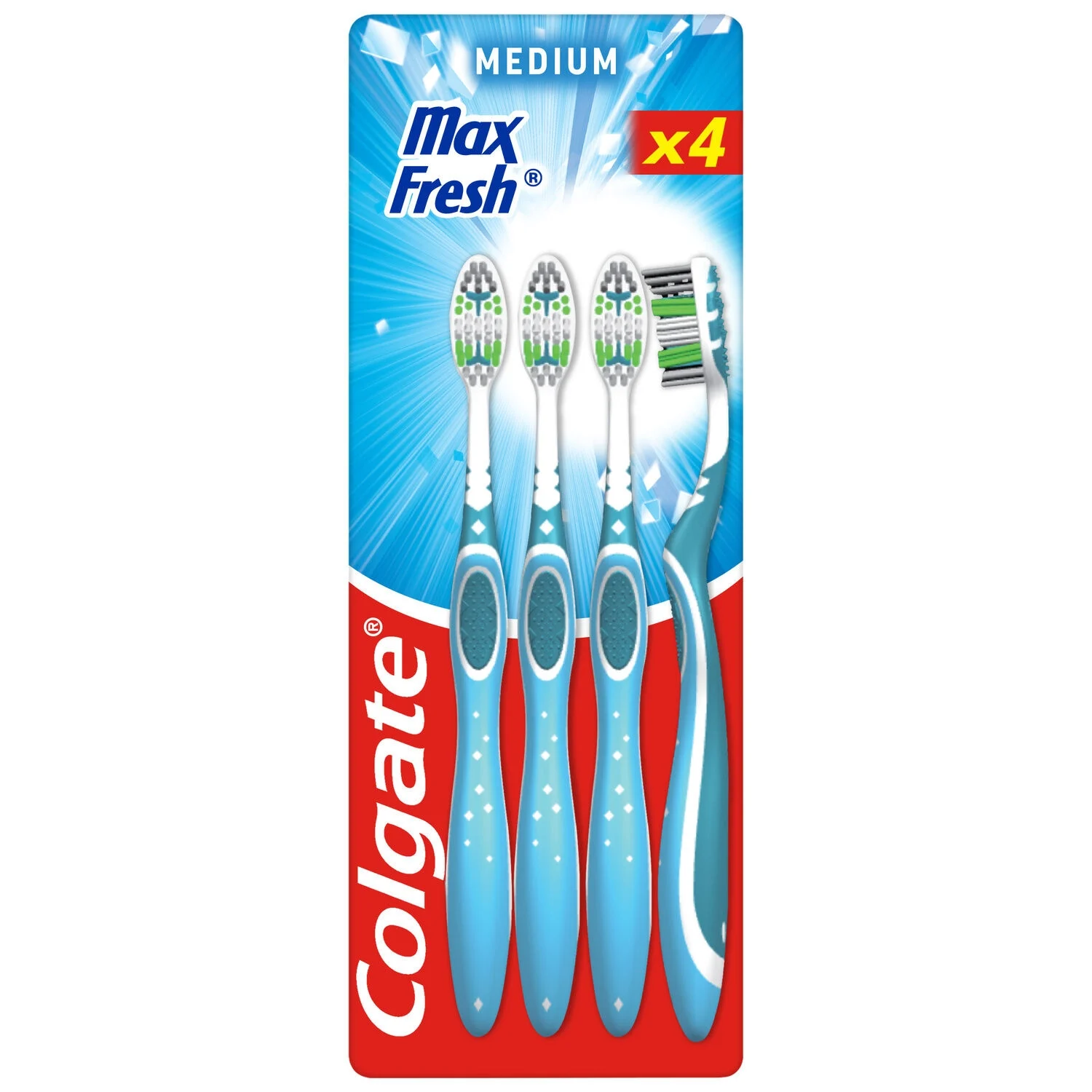 Colgate Bad Maxfresh Medium X4