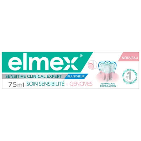 Sensitive Clinical Expert Whiteness Toothpaste 75ml - Elmex