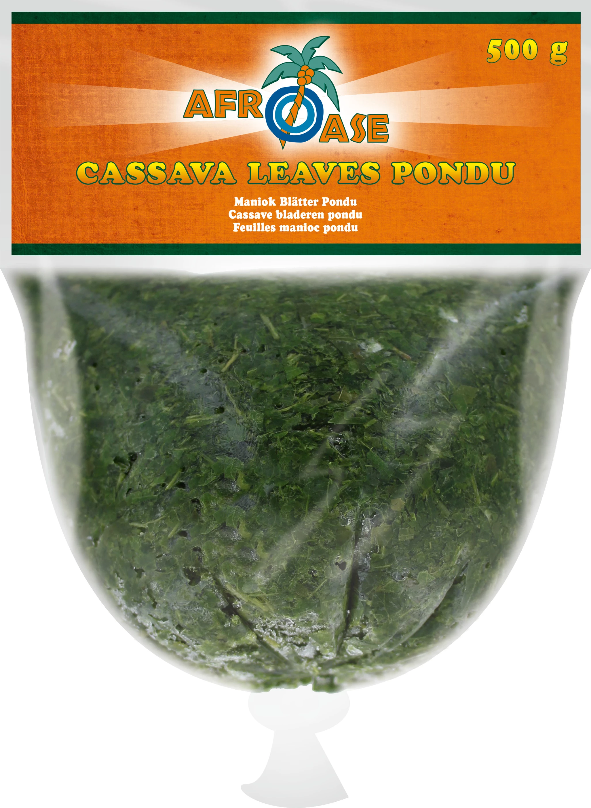 Cassava Leaves (pondu) 15 X 500 Gr - Afroase
