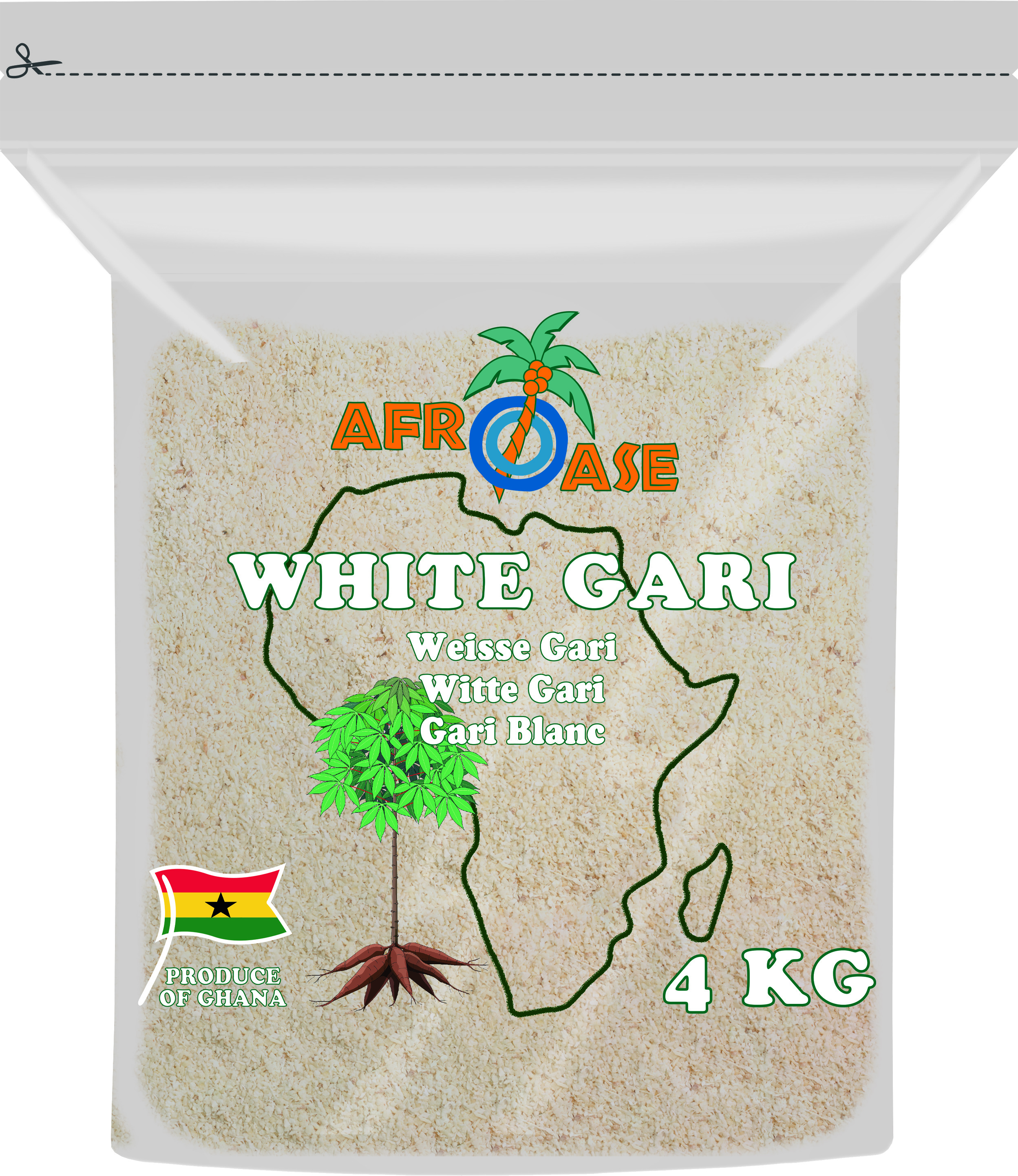 White Garlic 3 X 4 Kg - Afroase