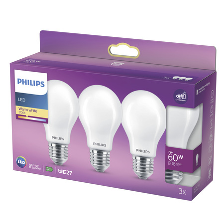 Led Classic 60w A60 E27 Ww B3