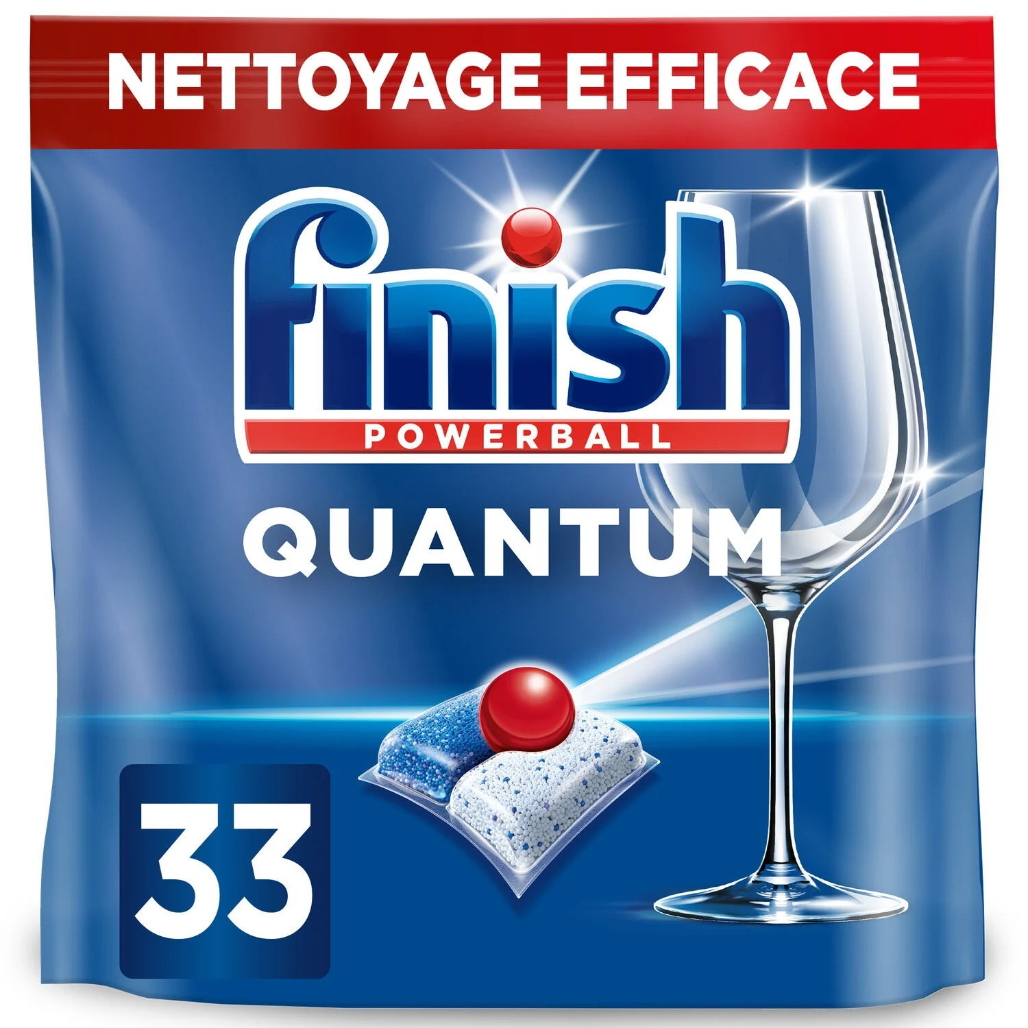 All in 1 quantum dishwasher tablet, 33 - FINISH