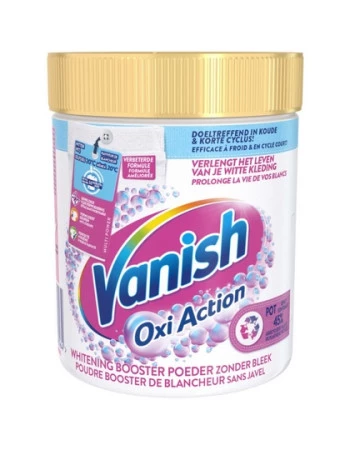 Powder Oxi Advance Multi Power Detaching for white linen 530 gr - VANISH
