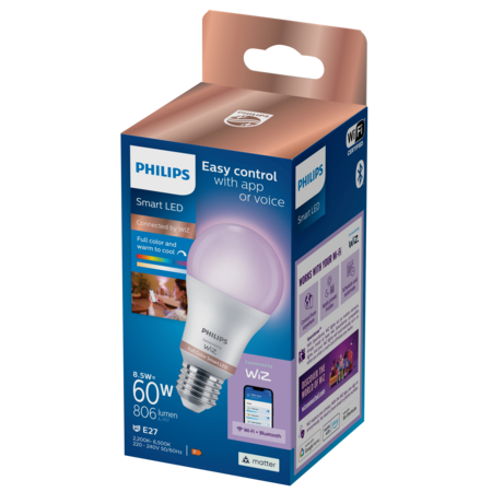 Led Phls Std E27 60w Couleur