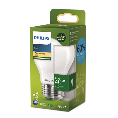 Led Phl Ue 40w Std E27 Bc X1