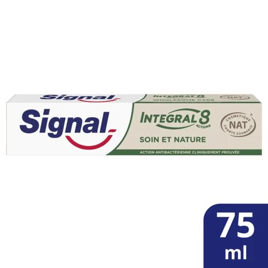 Dentifrice Integral 8 Soin & Nature 75ml - Signal