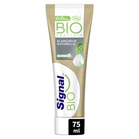 Dentifrice Natural Whitening Bio 75ml - Signal