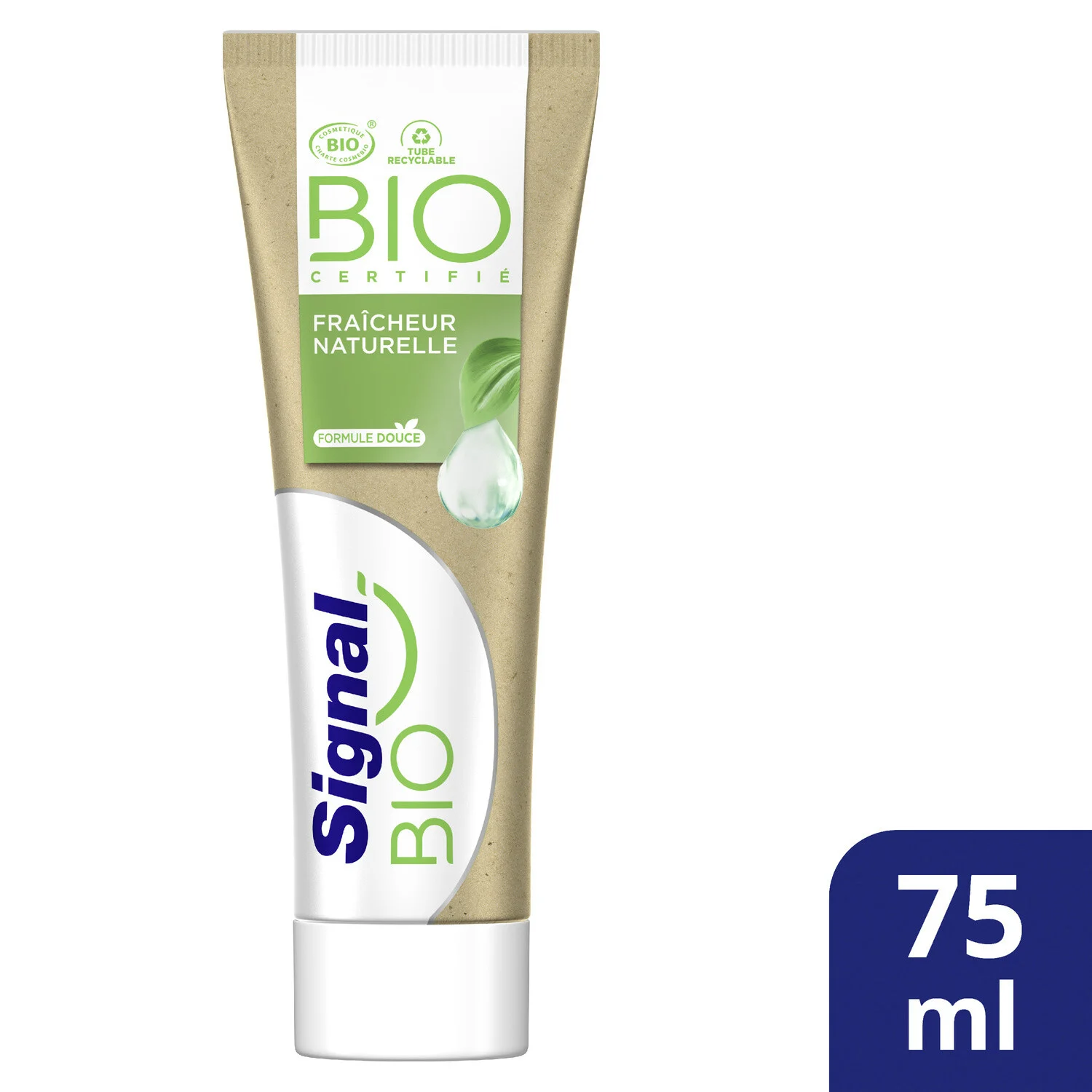 Organic Intense Freshness Toothpaste 75ml -signal