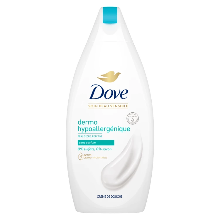 Plato sin perfume Dove de 400 ml