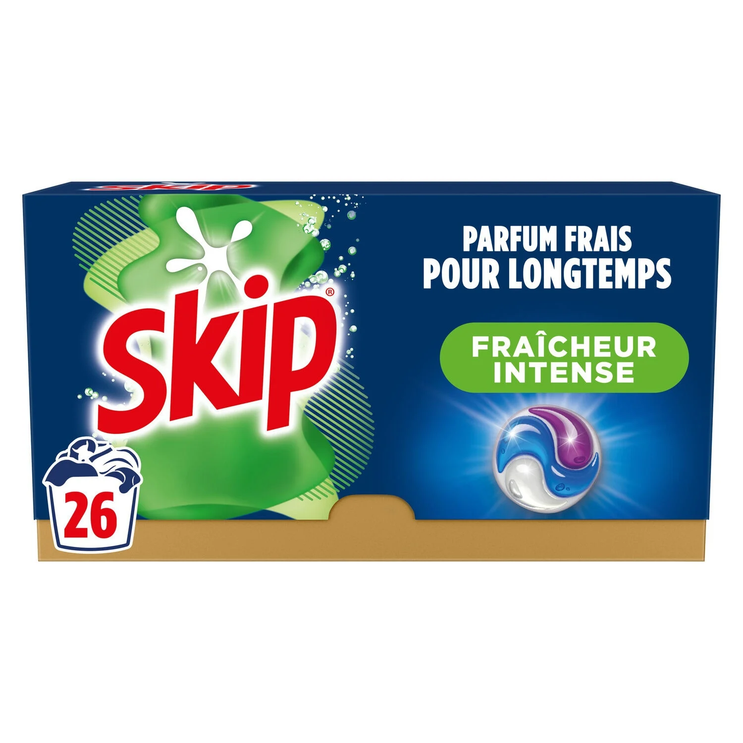 3In1 Intense Freshness Capsule Laundry Detergent x26 - SKIP
