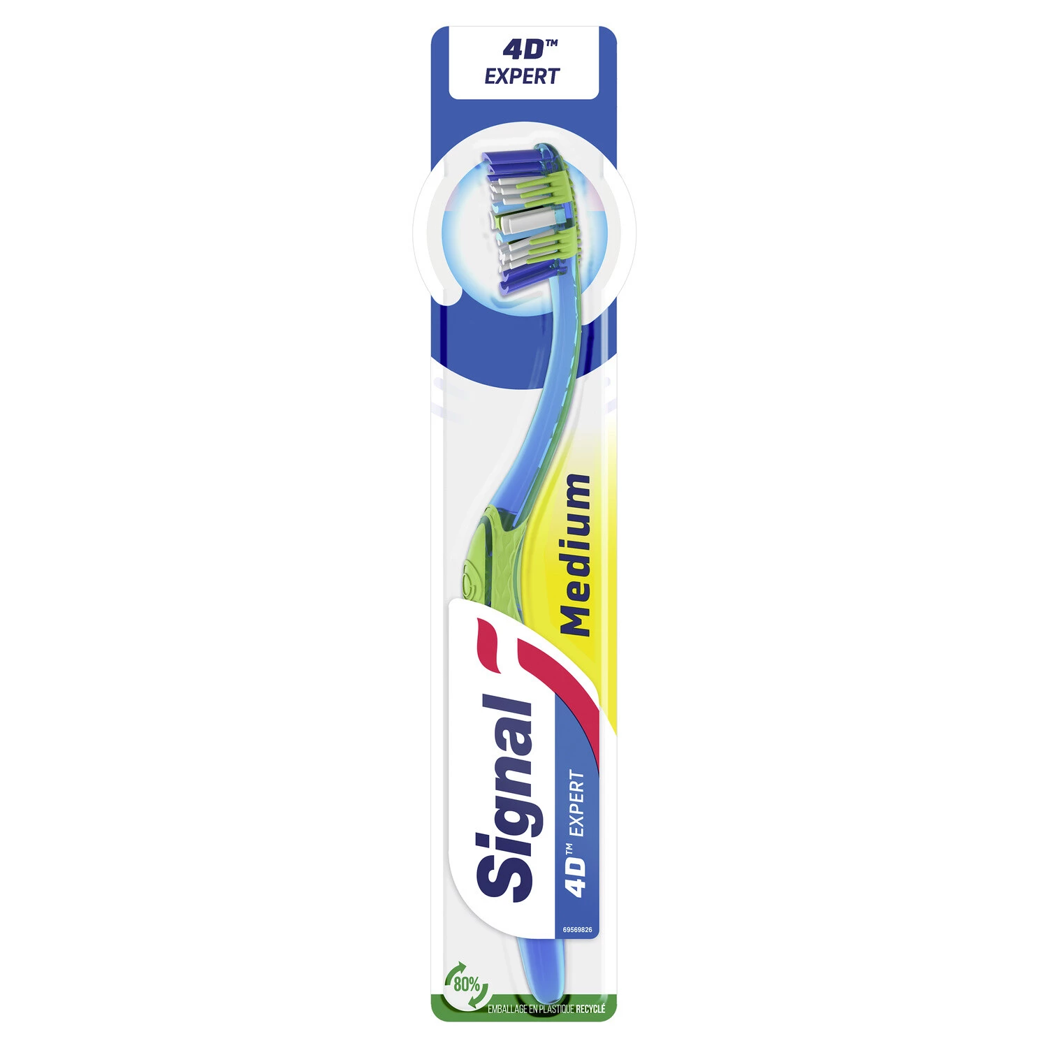 4d Expert Medium Toothbrush - Signal