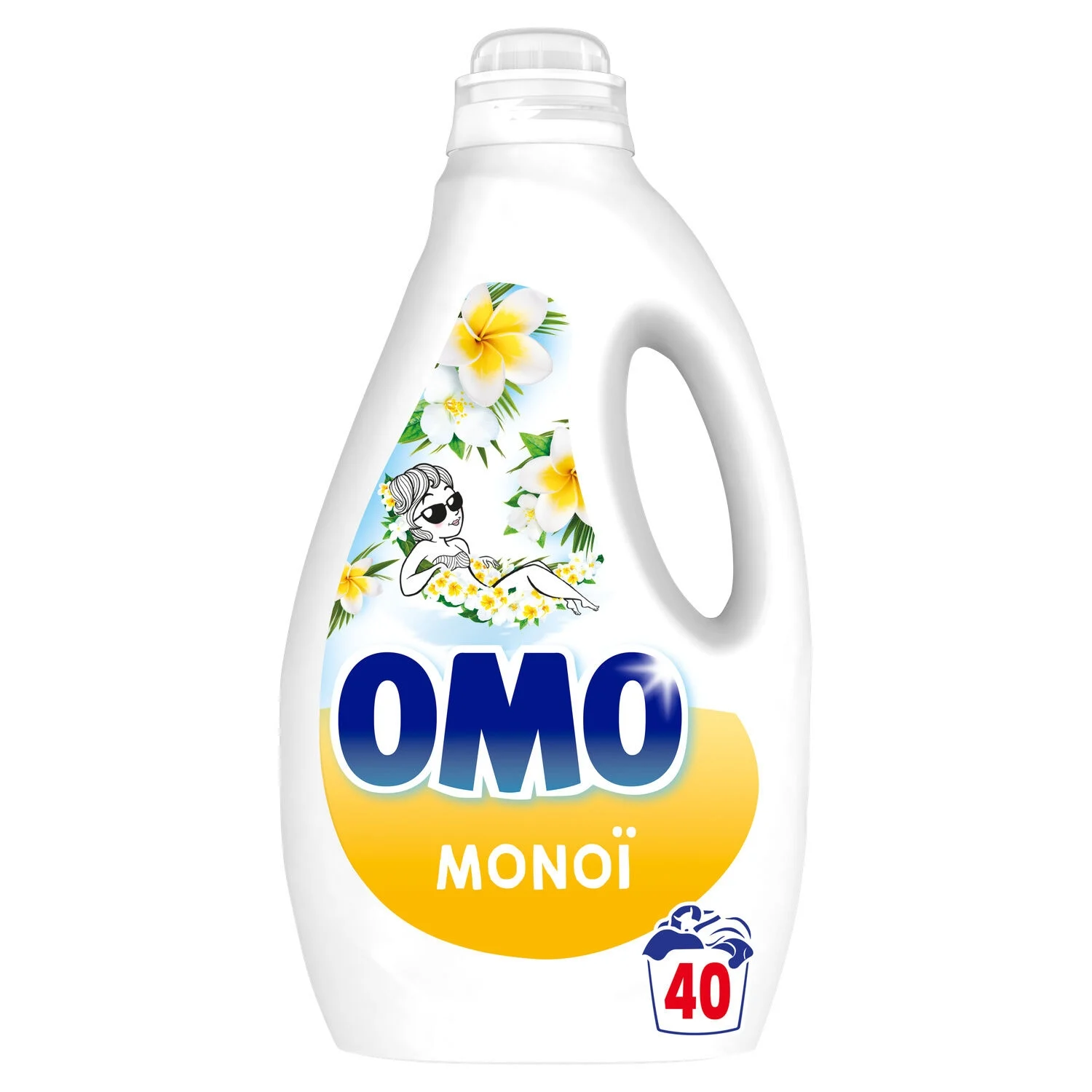 Detergente Líquido Monoï 1,8l -  Omo