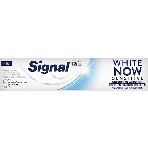 SIGNAL DENTIFRICE WHITE NOW SENSITIVE 75ML - Signal